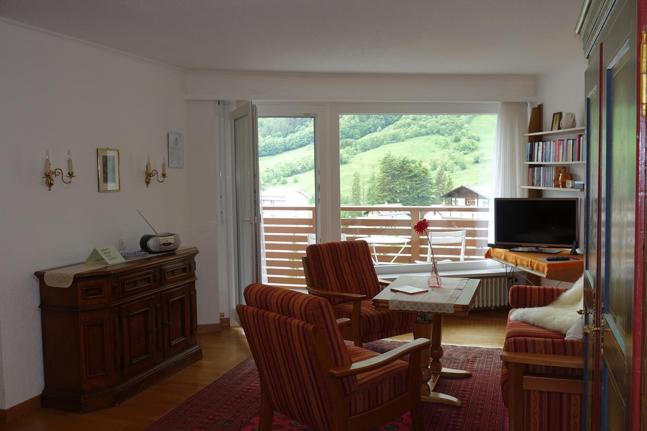 Studio Willimann Haus Dala Im 4 Stock ลอยเคอร์บัด ภายนอก รูปภาพ
